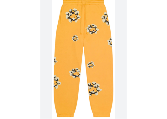 Denim tears cpfm yellow pants