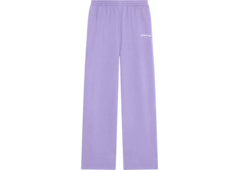 Balenciaga Political Campaign Pants Purple