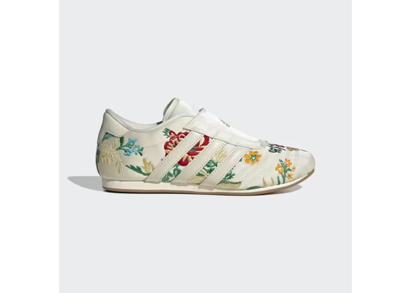 Adidas Taekwondo Cream White Floral