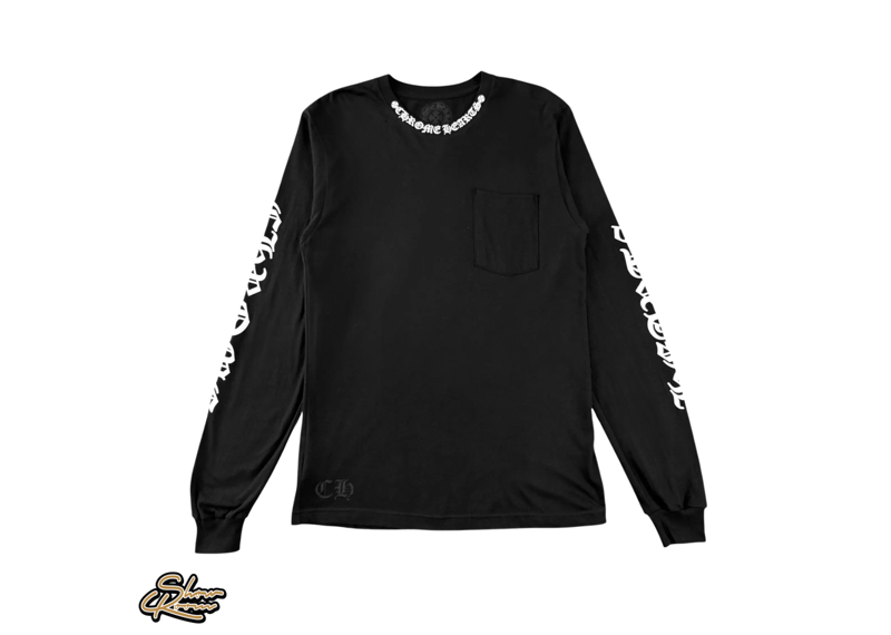 Chrome Hearts Neck Logo Pocket Tee Longsleeve