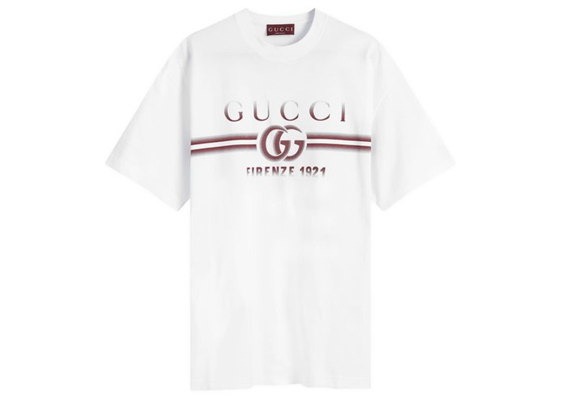 Gucci red interlocking shirt