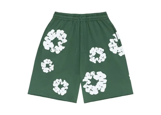 Green Denim Tears Shorts