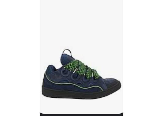 Lanvin Curb Sneaker Bleu Marine