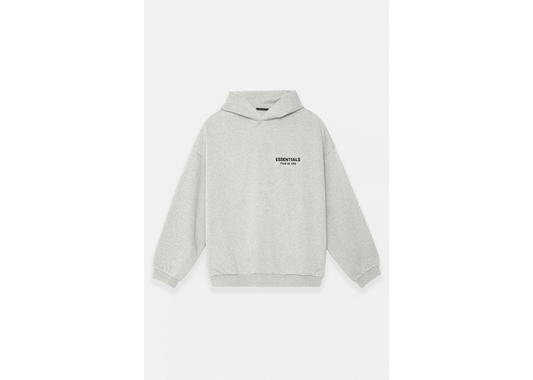 Fear of God Essentials Grey Fleece Hoodie