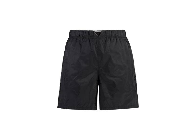 Prada Nylon Shorts Black