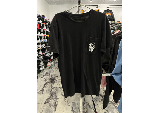 Chrome Hearts Half Dagger Black Tee