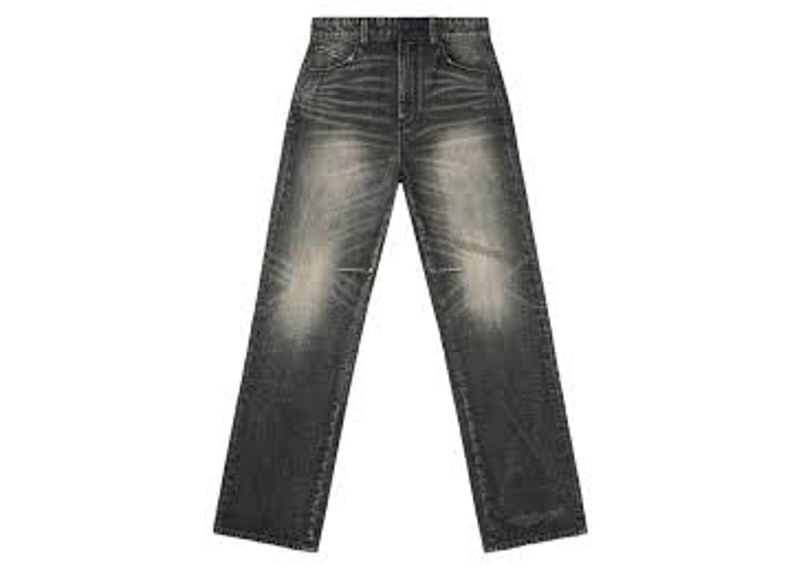 RTA Grey straight jeans
