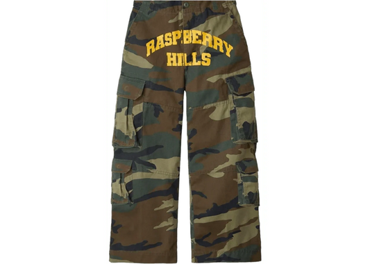 Raspberry Hills Camo Joggers