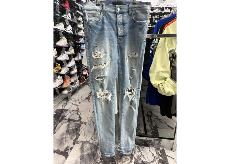 Amiri white bone patch