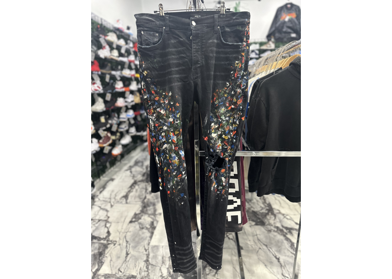 AMIRI Paint Splatter Jeans