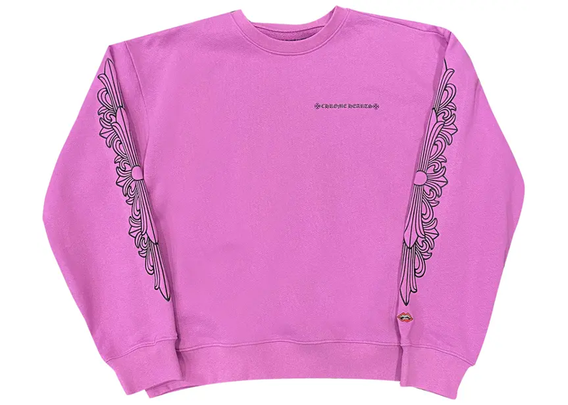 Chrome Hearts x Matty Boy PHYS Spider Web Crewneck Purple