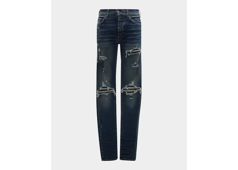 Amiri MX1 Crystal Skinny Jeans