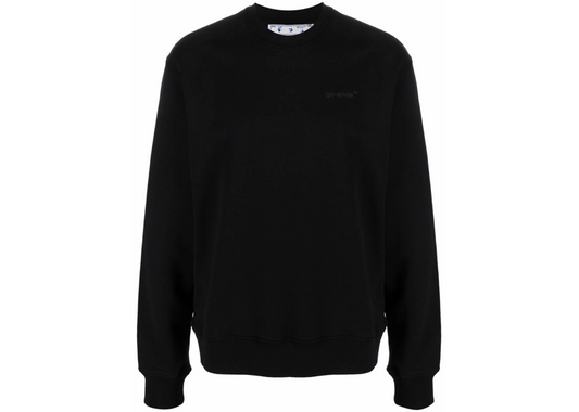 Off White Triple Black Crewneck