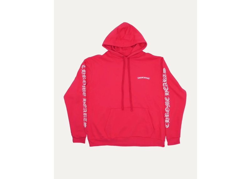 Chrome Hearts Scroll Hoodie (Red)