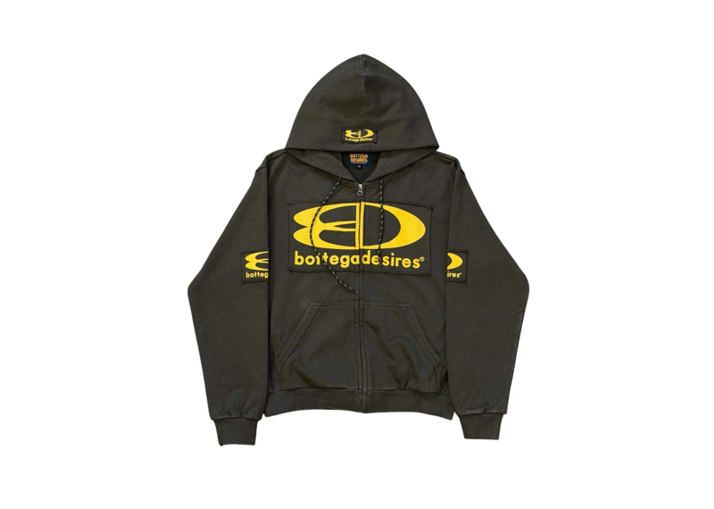 Bottega Desires Zip Up Brown/Yellow