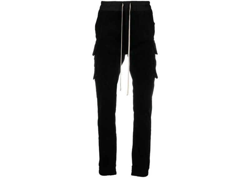 Rick Owens DRKSHDW Skinny Cargo Trousers Black