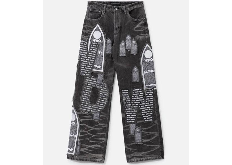 who decides war grey window patchwork