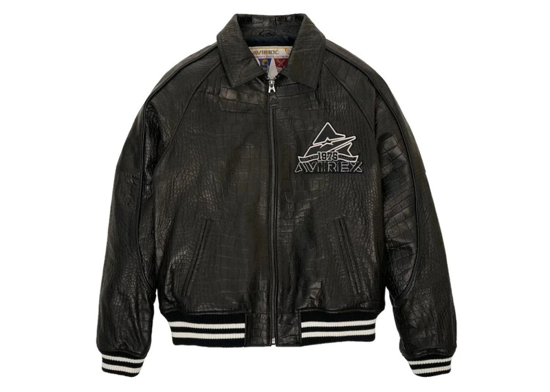 Avirex Croccodile Embroidered Jakcet