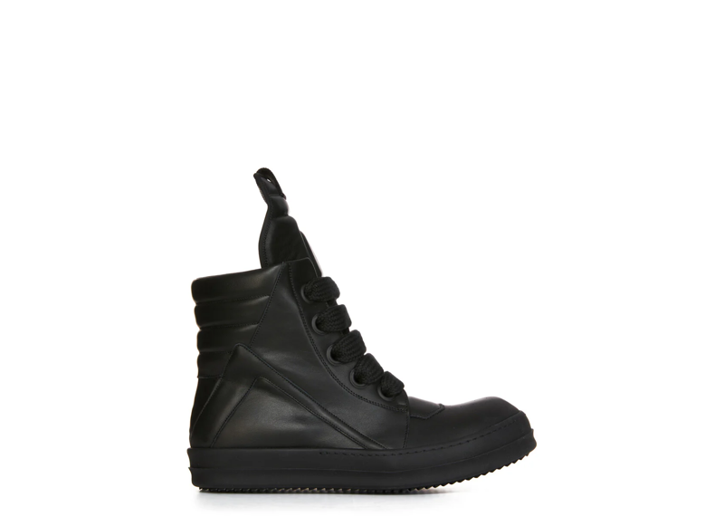 Rick Owen Black Geobasket Jumbolace