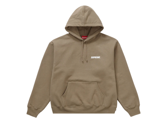 Supreme Crown Hooded Sweatshirt Dark Sand