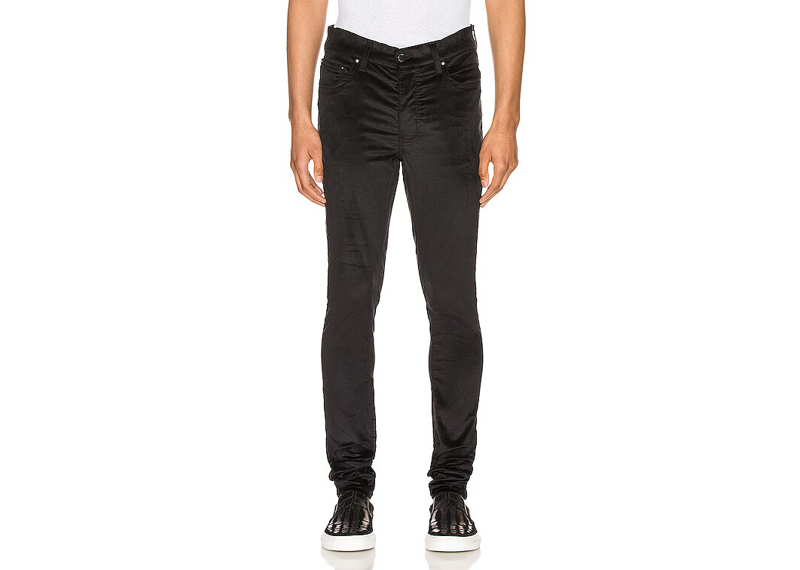 Amiri Velvet Skinny Jeans