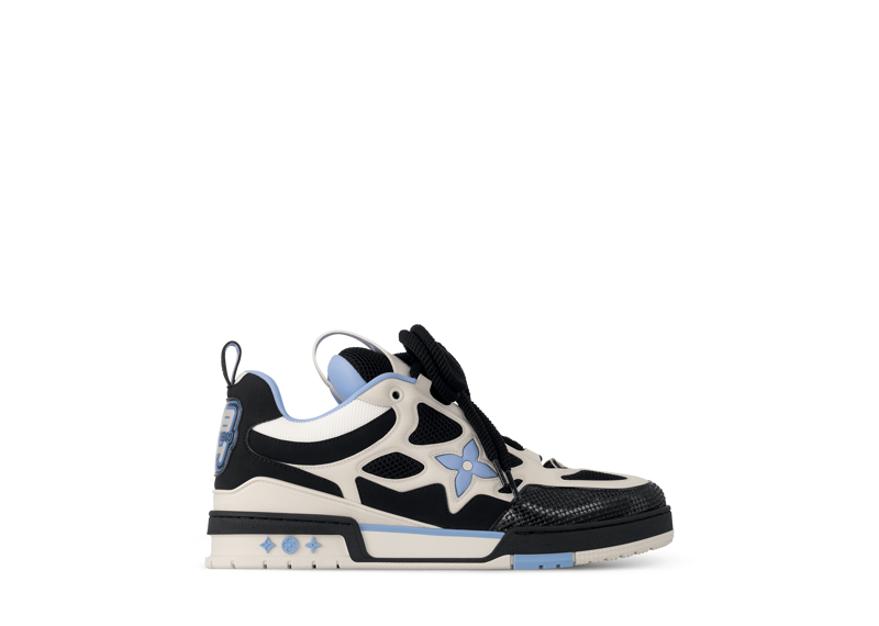 Louis Vuitton Skates Blue Cream