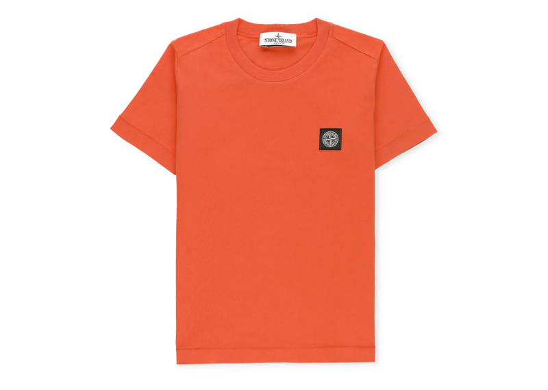 Stone Island Tee Orange Tee