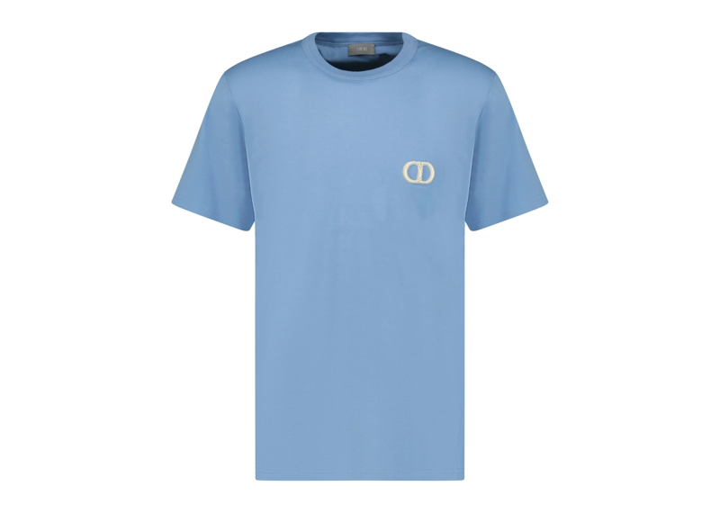 Dior CD Tee Baby Blue